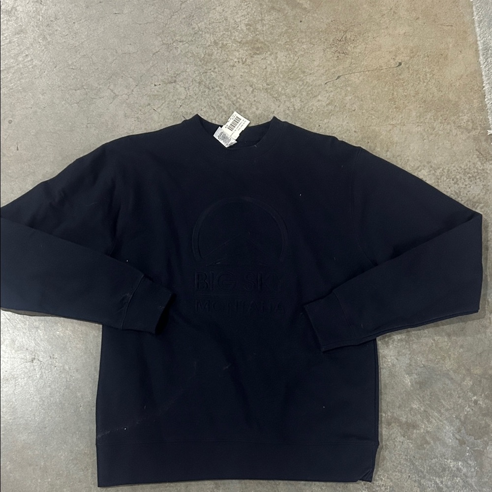 Gildan Men's Dark Blue Crewneck Sweater